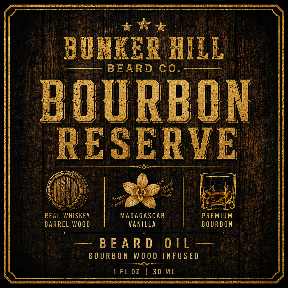 Bourbon Reserve Beard Oil