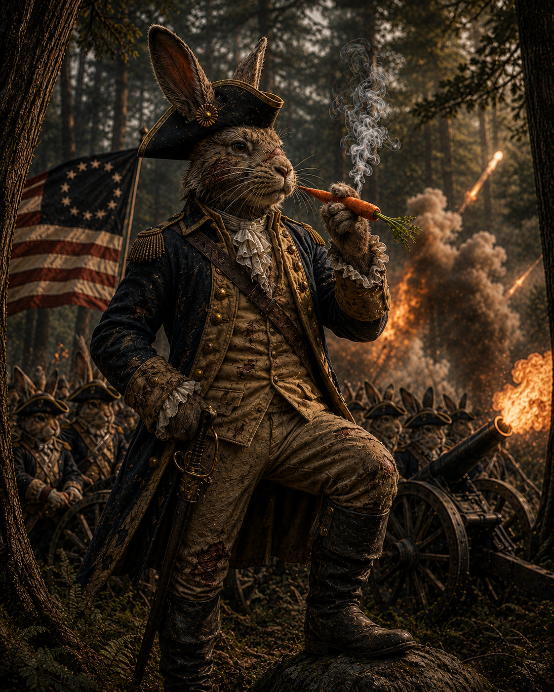 The Woodland Patriot Beard Oil