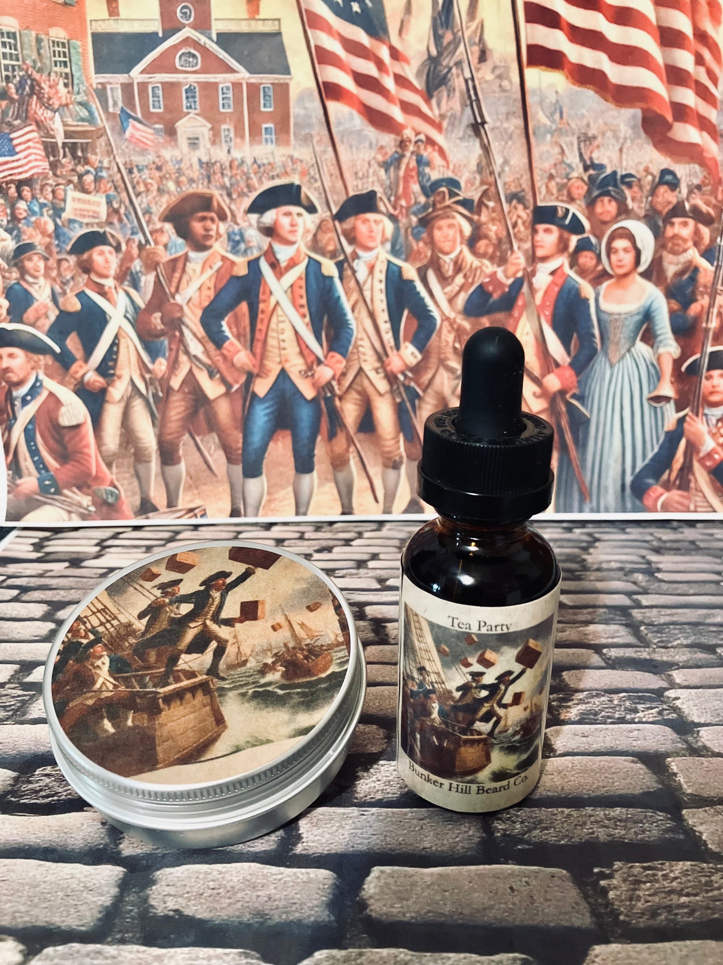 Tea Party Beard oil and Balm Combo