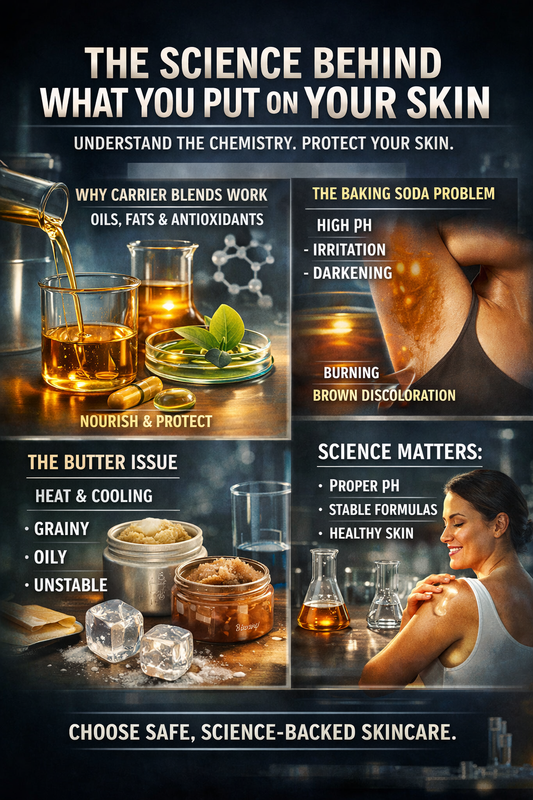 “THE SCIENCE BEHIND WHAT YOU PUT ON YOUR SKIN”
