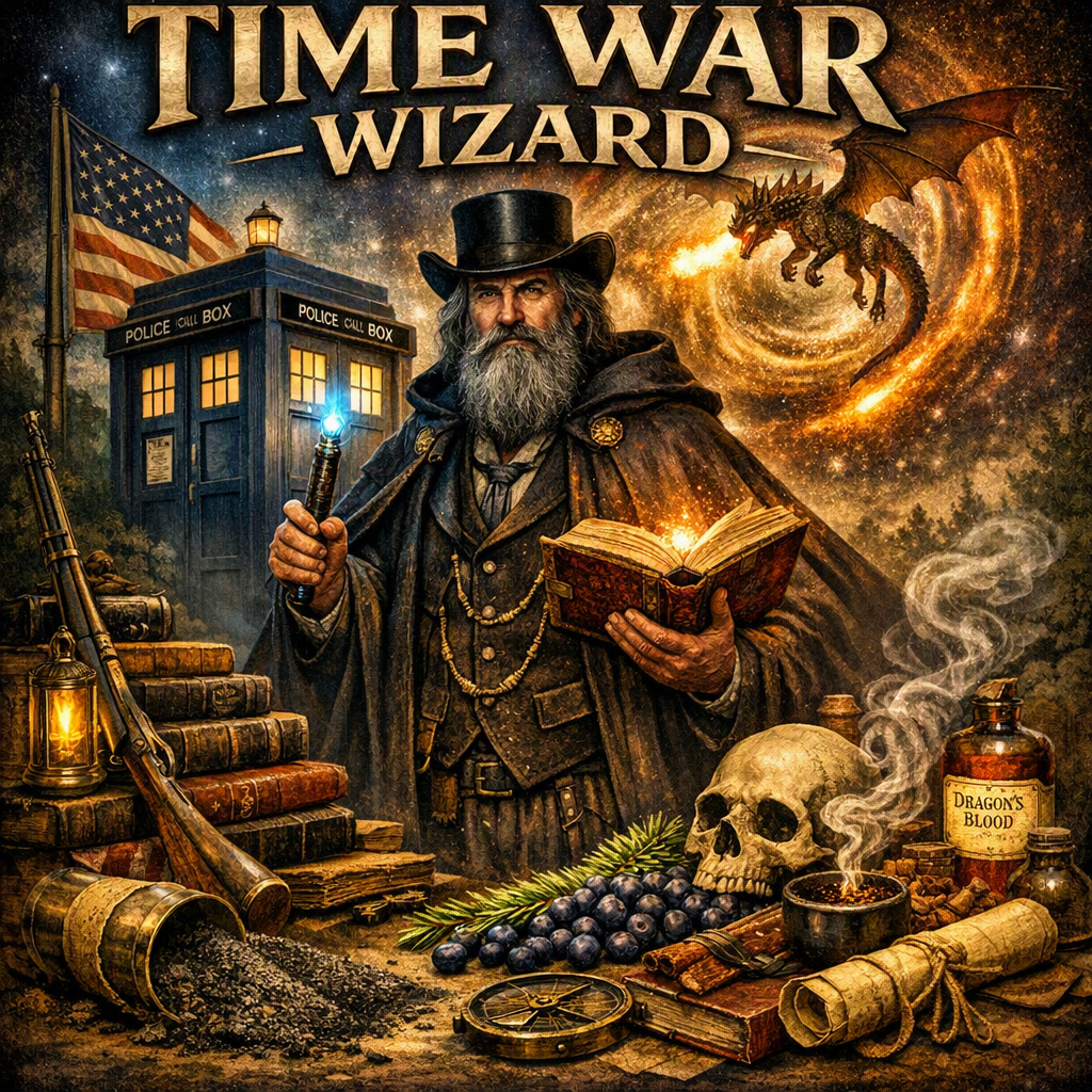 Time War Wizard Beard Oil